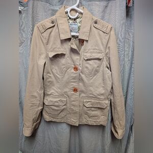 Old Navy Women's Utility Jacket in Beige